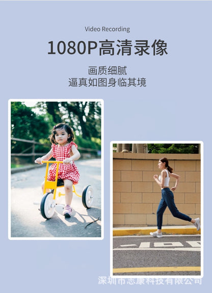 Cross-Border1080P HD Thumb Camera Cycling Mountaineering Recorder Audio Video Recording With Screen Mini Digital Camera