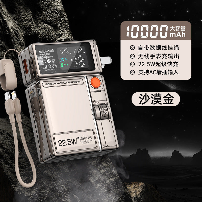 AC Plug Charger30W Super fast charging portable power bank with stand cross-border magnetic charger