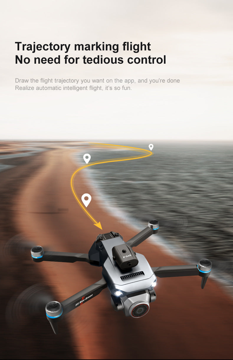 Cross-Border K6 MAX Drone with screen control, optical flow positioning, quadcopter with brushless motor, remote control airplane toy
