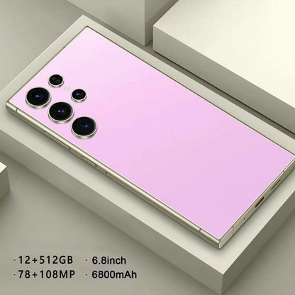 2025 US version C37  phone, Android 15system, 8GB+256GB memory, 6.8-inch HD+display screen, 6800mAh battery, facial recognition unlock, GPS, holiday birthday gifts,,S Pen, compatible with AT&T TMobile, Verizon, Metro by T-Mobile