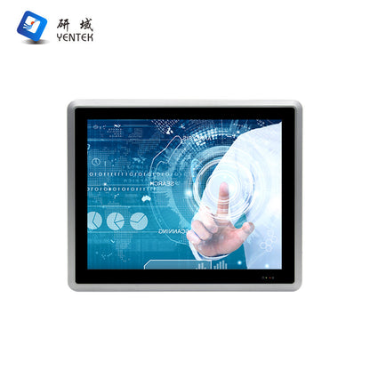 12.1inch Capacitive Industrial Control All-in-One Machine 5-Port POE4 Serial Port J6412 Embedded Industrial Tablet Computer
