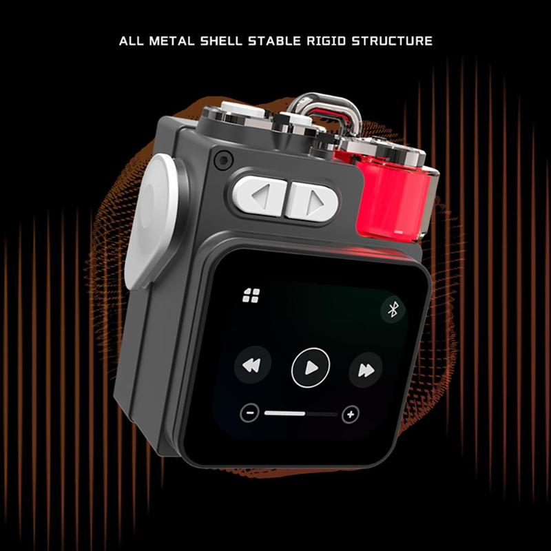 GAMINJA Wireless Speakers, Portable Mini Multi-function Wireless Music Player, Rechargeable Stereo Radio Speaker with Cool Light for Home Office