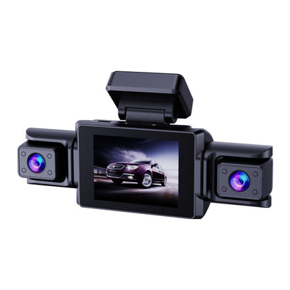 2025Cross-Border4K High-definition Dash Cam wifi Mobile Phone Interconnection Starlight Night Vision Dual Recording Car Mount DVR Four Records