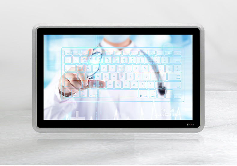 15.6inch Capacitive Industrial Control Touch All-in-One Machine 8/10/11 Generation 5 Network 4 Serial Port Embedded Industrial Panel