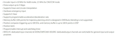 PCI-1245V Value DSP-Based 4-Axis Stepping and Servo Motor Control Universal PCI Card