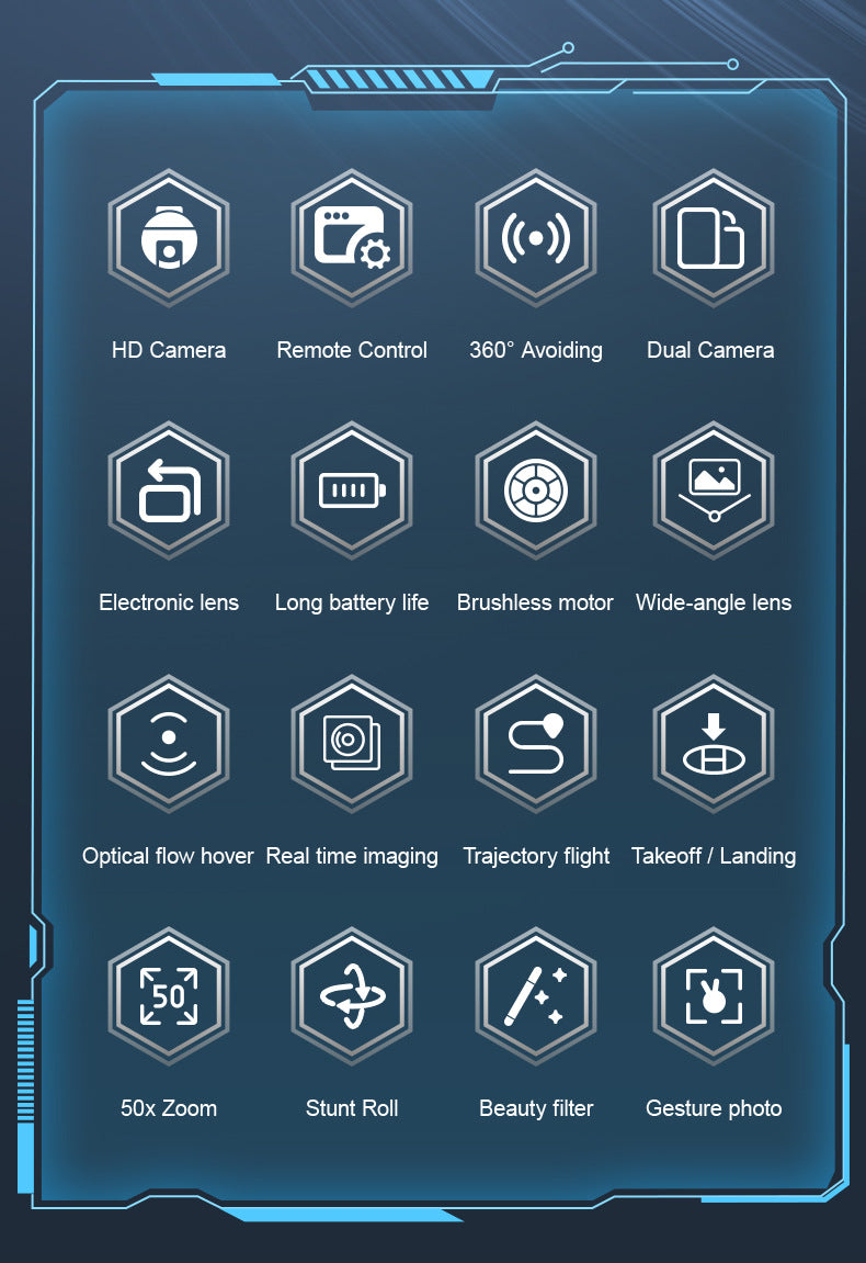 Cross-Border Z4Drone Large Screen Aerial Photography Brushless Quadcopter Obstacle Avoidance Anti-Collision Flying Machine Toy Remote Control Airplane