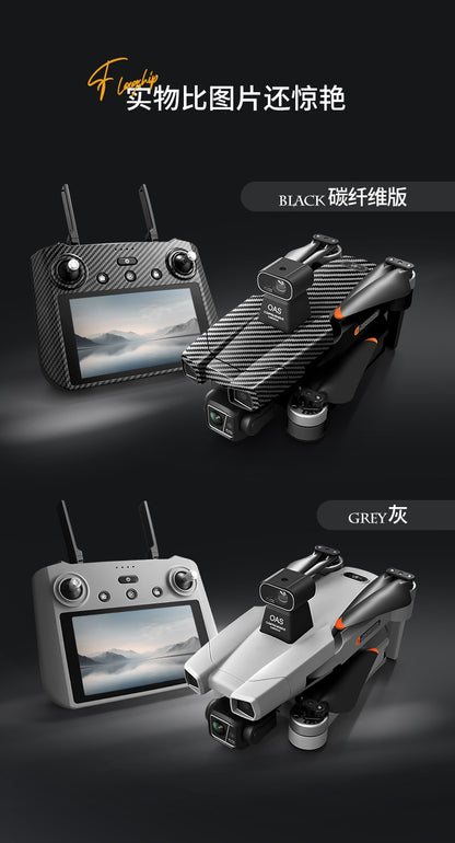 AE86+Digital image transmission with touchscreen obstacle avoidance HD professional aerial photography drone automatic return GPS Remote control aircraft