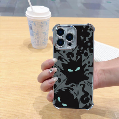 Glossy Suitable for iPhone 17 Pro Max Phone Case 16P 15 12 14 13 11 Four-Corner Shockproof Electroplated Cross-Border Soft