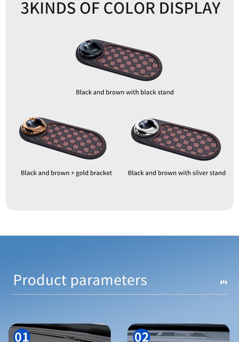 Unlock New Experience During Driving-Car Phone Holder with Anti-slip Pad Makes You Enjoy your Each Driving Travel-1