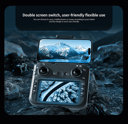 Cross-Border Z104Drone remote control with screen brushless motor HD aerial photography GPS Intelligent Positioning Remote Control Drone