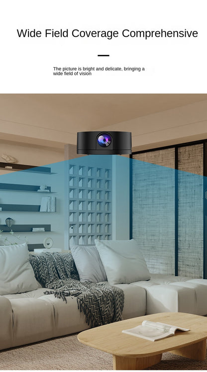 Wireless Smart Surveillance Camera for Home Use, Connectable to Mobile Phone, Remote Monitor, No Blind Spots, High-Definition Night Vision Camera