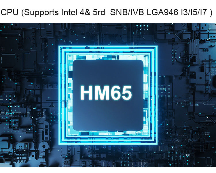 HM65Supports second and third generations LGA988CPU Computer motherboard all-in-one memory gaming laptop integrated graphics