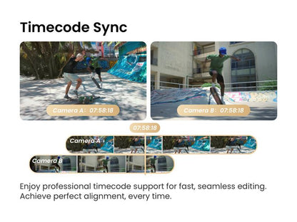 Xtra Muse Vlogging Camera with 1'' CMOS 4K/120fps Videos 3-Axis Gimbal Stabilizer Fast Focusing Face/Object Tracking Portable Handycam Camcorder