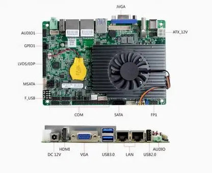i7-6500U 3.5 inch Motherboard 3.5" SBC IPC Mainboard industrial with SKylake Dual Core DC-12V 6xCOM 2 x i211 LAN