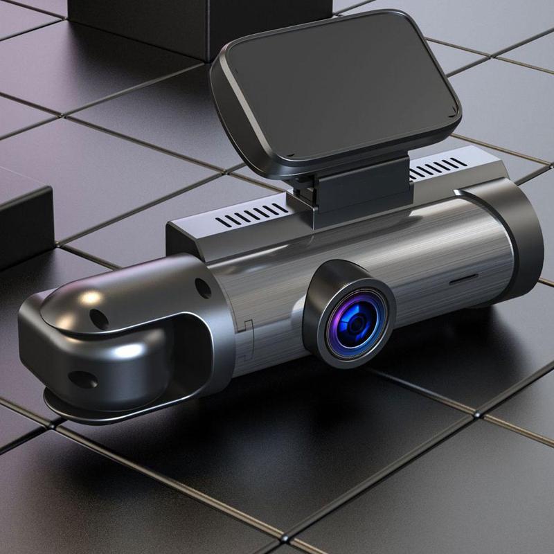 Front & Rear Dual Recording Dash Camera, 1080P HD Dashcam for Vehicle, Automotive Wide Angle Video Surveillance, Car Camera with IR Night-Vision, Car DVR Camera, Camera Security, Dash Camera for Car, Dashcam