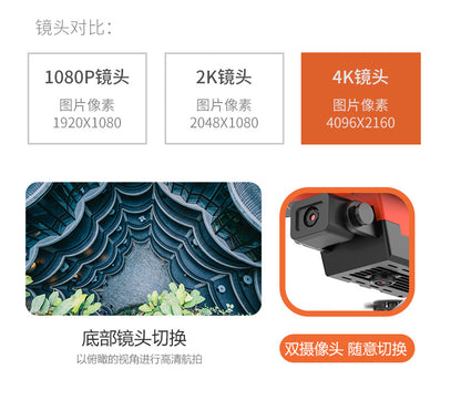 E99pro Foldable Drone HD Dual Camera Aerial Photography Altitude Hold Quadcopter E88PRO Remote control aircraft K3