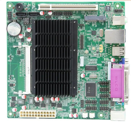 New Original Fanless Mini ITX Mainboard For Intel Atom D2550 CPU IPC SBC Embedded Motherboard Cedarview with 2*COM LAN LPT LVDS