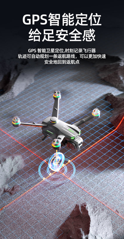 Cross-Border GT6Brushless Drone Intelligent Obstacle Avoidance Optical Flow GPS Return Remote Control Airplane5G Transmission Quadcopter