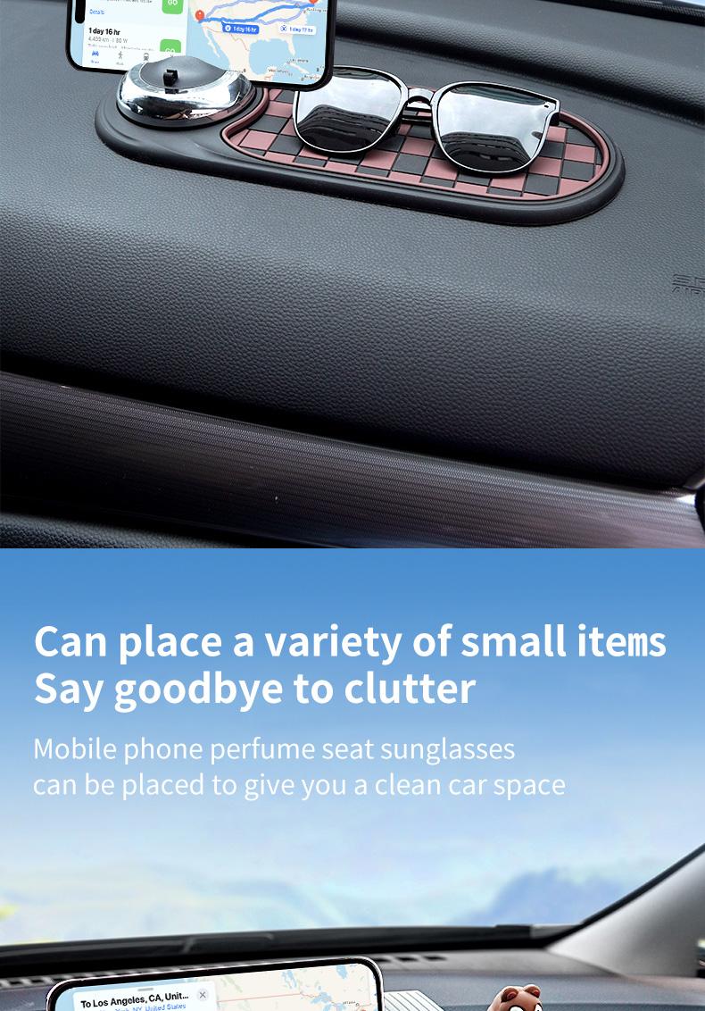 Unlock New Experience During Driving-Car Phone Holder with Anti-slip Pad Makes You Enjoy your Each Driving Travel-1