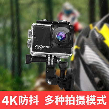 Cross-Border4k Action camera waterproof and anti-shake HD wifi Remote Control Outdoor Shooting Cycling Sports Camera Factory