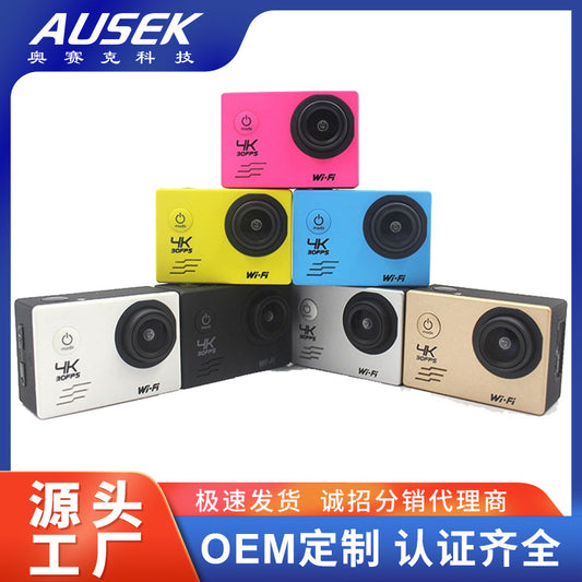 Cross-Border4K Sports Camera wifi HD Outdoor Shooting Cycling Camera Action camera Factory