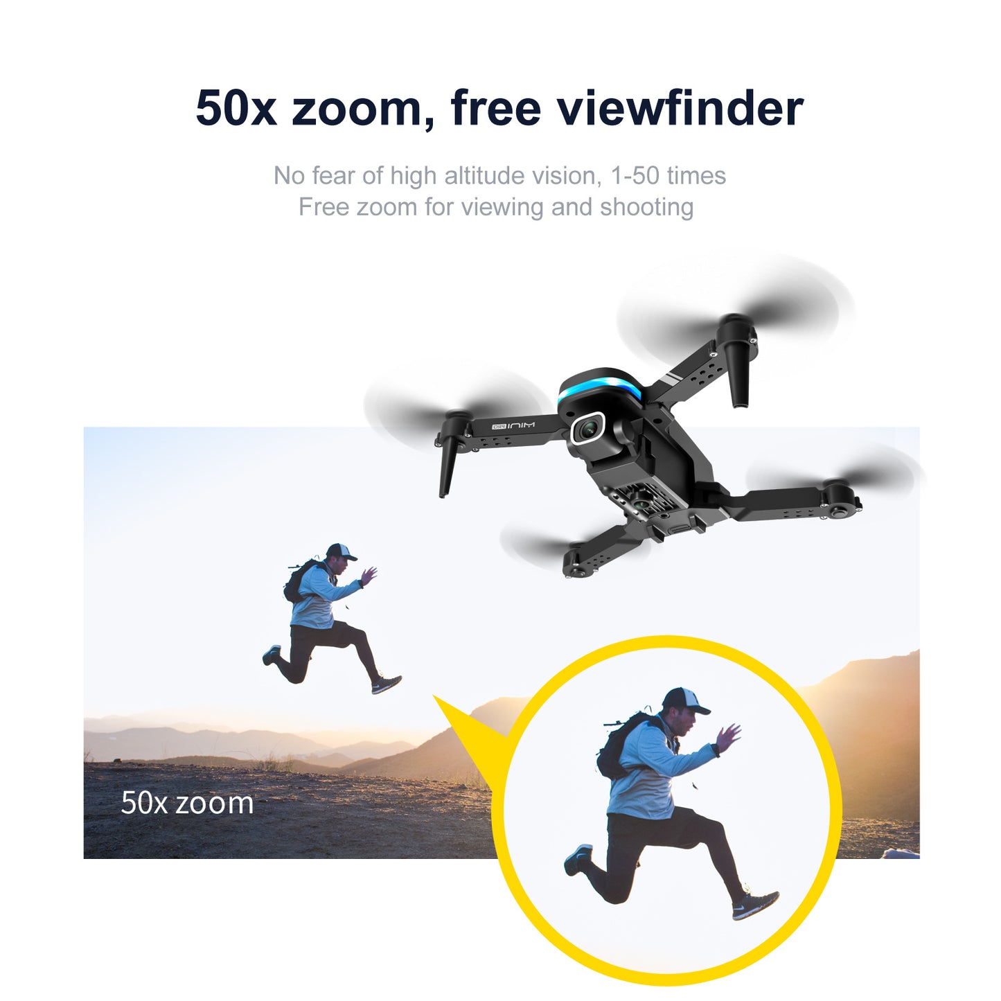 Cross-Border KY910Mini Folding Drone4K High-definition dual-camera aerial photography quadcopter with altitude hold remote control aircraft
