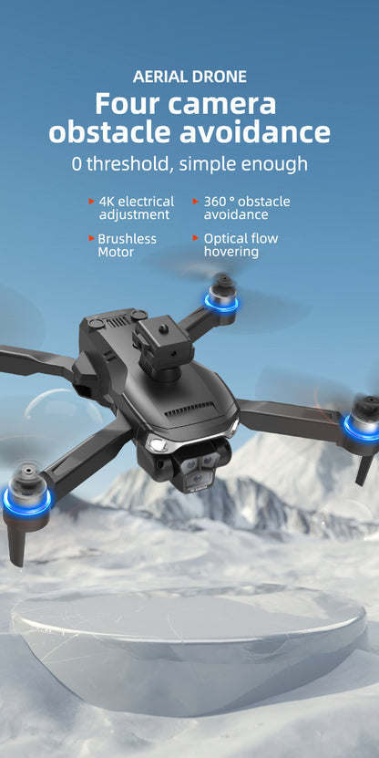 Cross-Border LF633UAV Screen Control Brushless Optical Flow Positioning Quadcopter Long Endurance Remote Control Airplane Toy