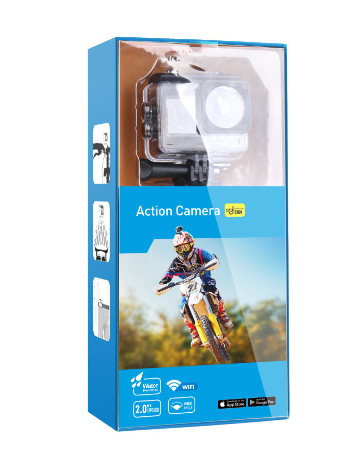 Cross-Border5K Sports Camera Waterproof and anti-shake HD outdoor shooting camera customization Head-mounted Camera Factory