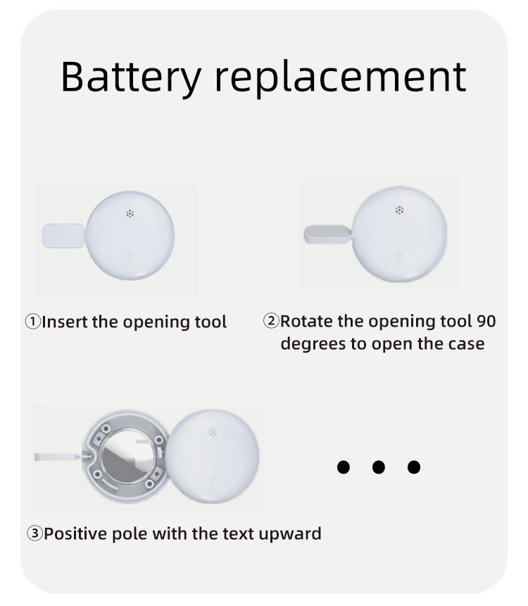 Compatible with Apple and Android Dual System Locator Findmy Google Android Pet Car Anti-Lost Device