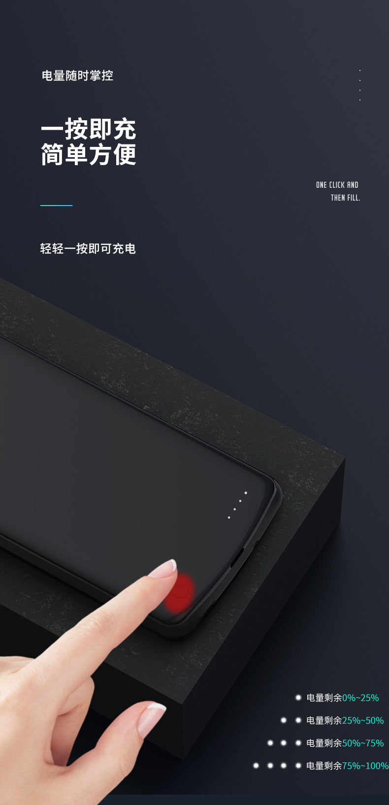 Applicable VivoIQOO12pro Back Clip Battery iqoo3/5/7/8/9/10/11pro+Wireless Power Bank