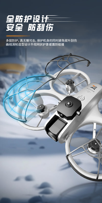 Cross-Border Z4Drone Large Screen Aerial Photography Brushless Quadcopter Obstacle Avoidance Anti-Collision Flying Machine Toy Remote Control Airplane