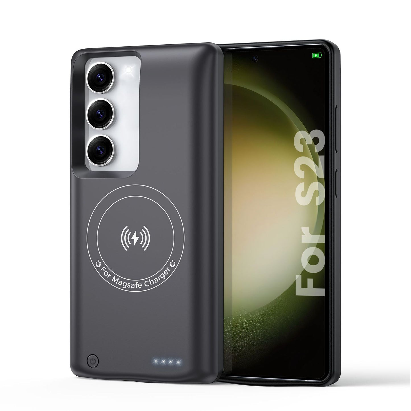 Cross-border Amazon Back Clip Battery Compatible with Samsung s25ultra/24/23/22p Wireless Back Clip Power Bank