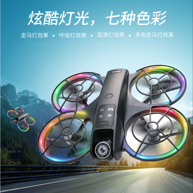 Cross-Border K200 Drone Brushless with Screen Aerial Photography Aircraft Optical Flow Positioning Color Light Full Protection Remote Control Plane