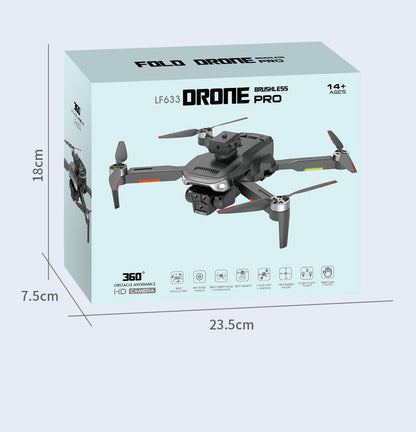 Cross-Border LF633UAV Screen Control Brushless Optical Flow Positioning Quadcopter Long Endurance Remote Control Airplane Toy