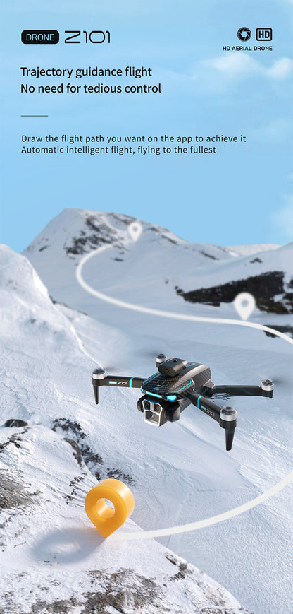Cross-Border Z101Drone Long Endurance Obstacle Avoidance Aerial Photography Quadcopter Brushless Motor Remote Control Aircraft Drone