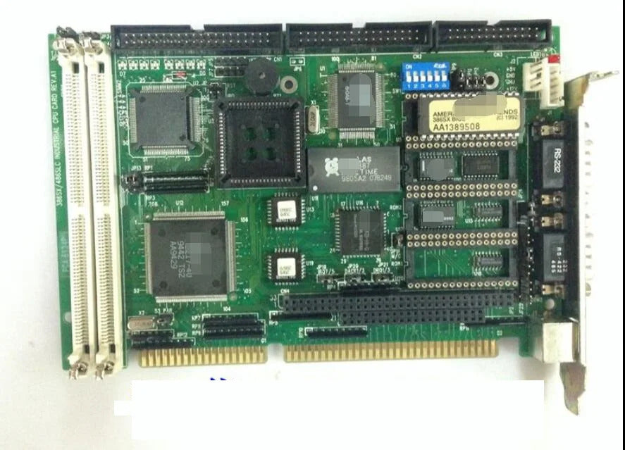 PCA-6134P REV.A1 100% OK Original IPC Board 386SX/486SLC ISA Bus Industrial Motherboard Half-Size CPU Card PICMG1.0 With CPU RAM