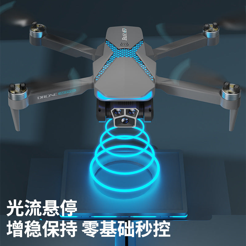 Cross-Border New Products AE7Foldable Brushless Motor Drone Aerial Photography Cool Lighting Remote Control Aircraft Quadcopter