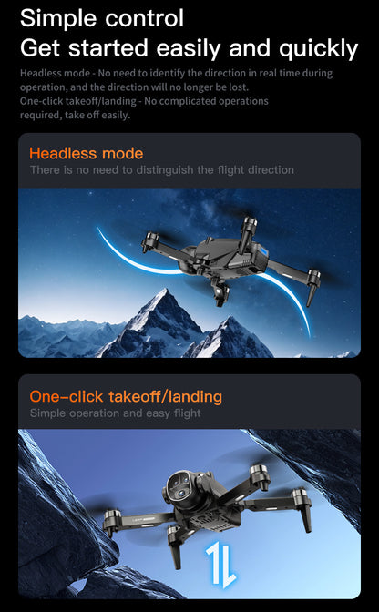 Cross-Border H21Drone Optical Flow Positioning Brushless Aircraft HD Aerial Photography ESC Camera Remote Control Airplane Drone