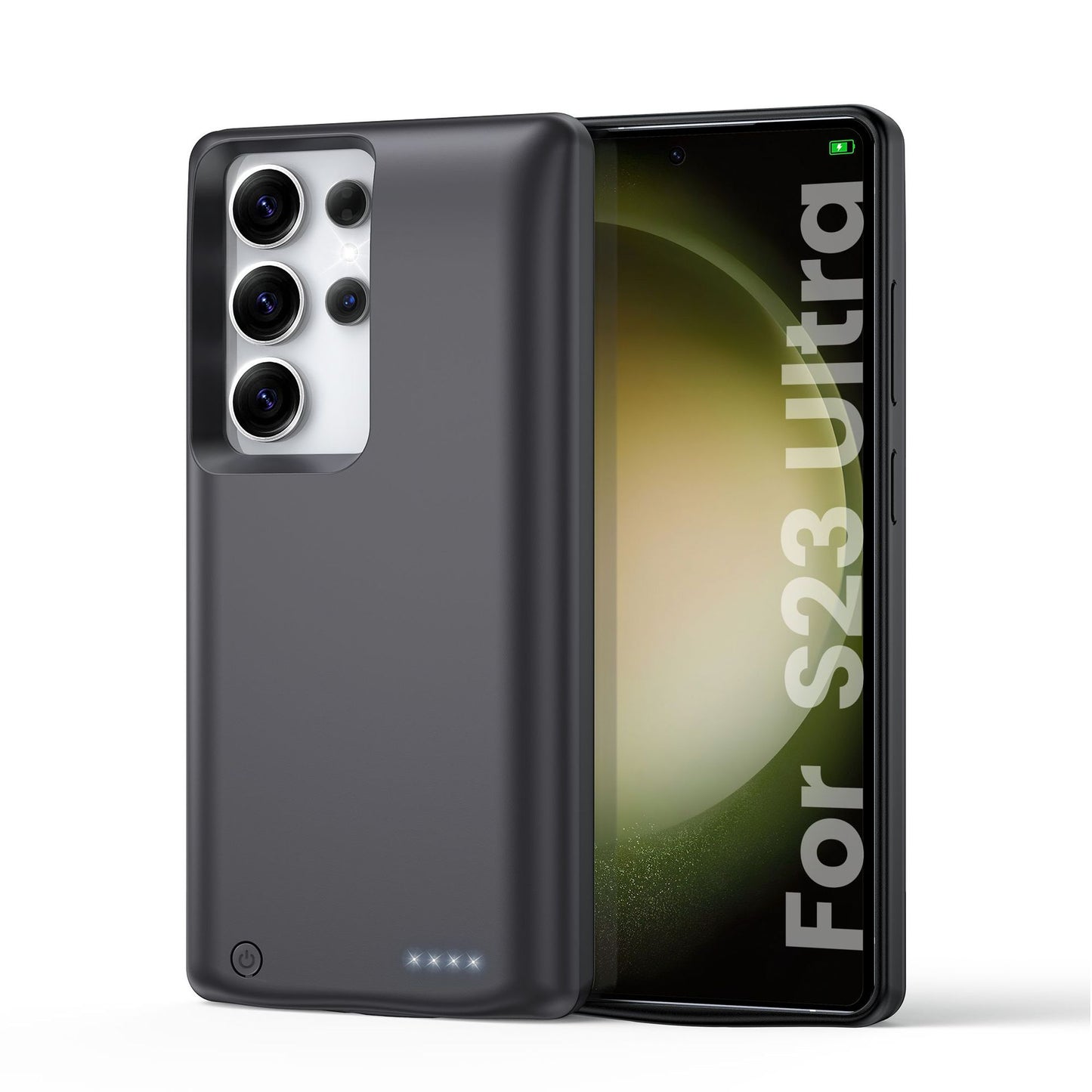 Applicable to Samsung S25/24/S23/S22ultra Back Clip Battery Power Bank Soft Gel Cross-Border Amazon Sale