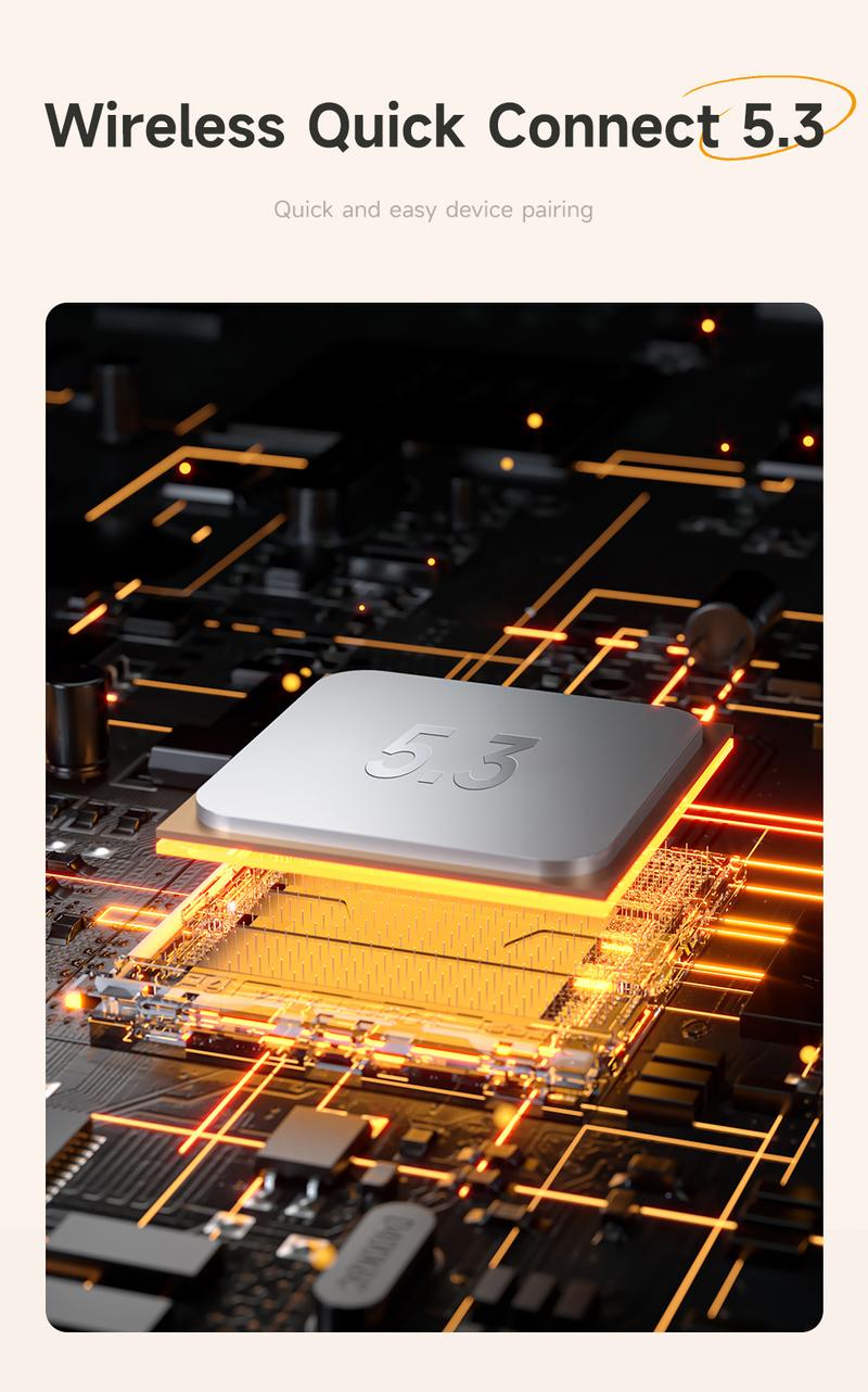 Picun H1 Lightweight Earbud Audio Headset with CVC, HD Microphone, Electronic Touch Control, Ideal for Cycling, Running & Workouts, Wireless Design