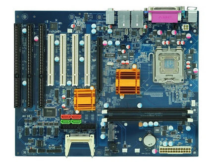 G41 IPC ATX Motherboard Industrial Mainboard LGA775 4-PCI VGA LPT 2-LAN 3-ISA 6-COM CF 4-SATA SBC Board With CPU RAM