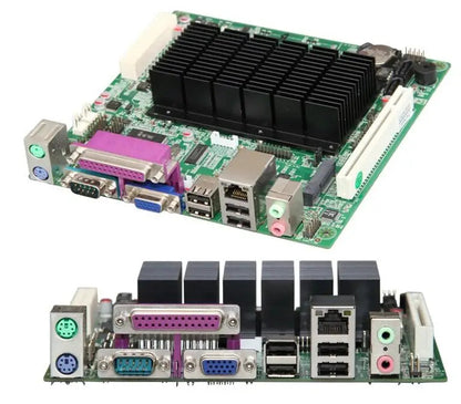 New Original Fanless Mini ITX Mainboard For Intel Atom D2550 CPU IPC SBC Embedded Motherboard Cedarview with 2*COM LAN LPT LVDS