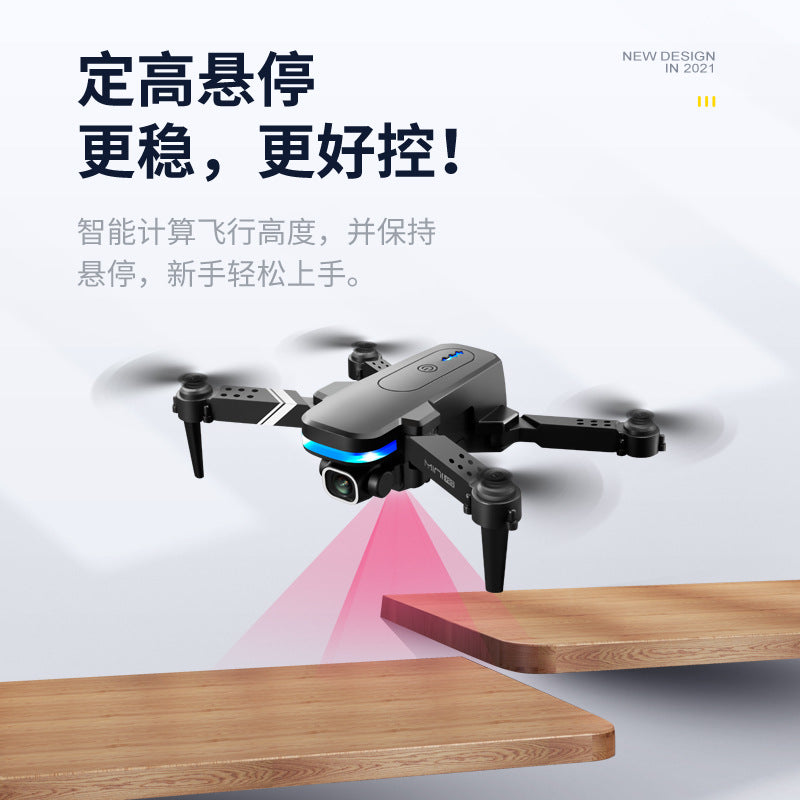 Cross-Border KY910Mini Folding Drone4K High-definition dual-camera aerial photography quadcopter with altitude hold remote control aircraft