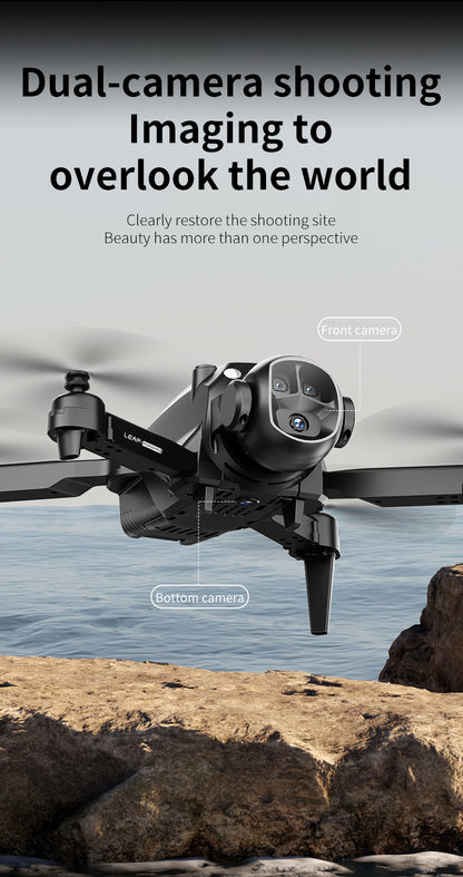 Cross-border Drone E4Foldable HD Aerial Photography Quadcopter VR Glasses Image Transmission Remote Control Airplane drone