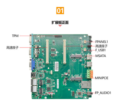 G30-C6 Mini Industrial Computer Dual Network 6 Serial Ports Industrial PC 11/12 Gen i5 i7 Ten-Core Industrial Host
