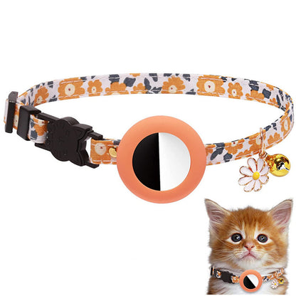 Pet Cat Locator Collar Compatible iOS Waterproof Apple Find My Tracker Android Dual System