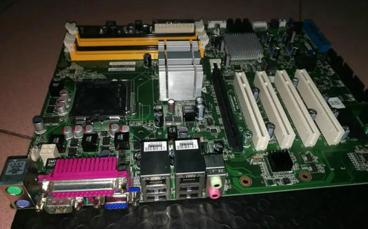 AIMB-766G2 REV.A2 100% Test OK Original IPC Mainboard AIMB-766 Q35 ATX Industrial Motherboard 4*PCI 1*LAN 4*COM With CPU RAM