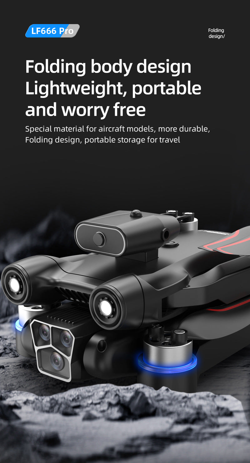 Cross-Border LF632Drone with screen control, optical flow positioning, quadcopter with brushless motor Remote Control Airplane Toy