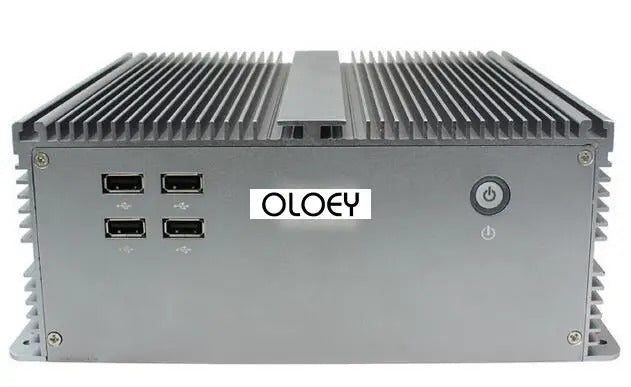 Embedded Computer IPC Fanless Mini Industrial BOX PC For Intel D2550 CPU 6 COM \ LPT \ 2 Giga Ethernet \ VGA \ PCI Barebone 12V