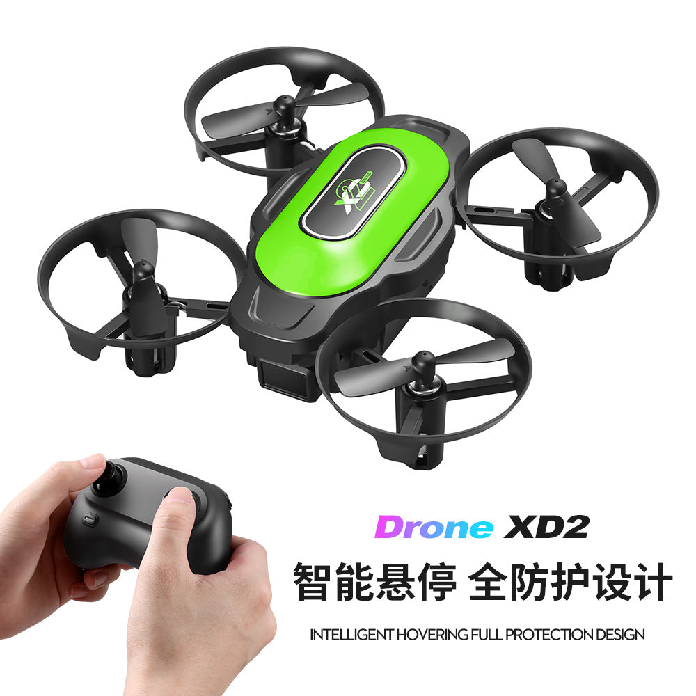 Cross-Border XD2Mini Drone, Shockproof and Impact Resistant2.4G Four-Axis Aircraft360°Rotating and Rolling Remote Control Toy